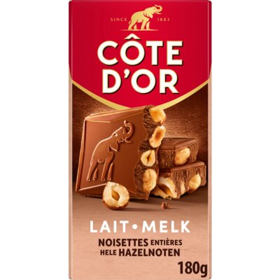 pdp-image-Côte d'Or Chocoladereep melk hele hazelnoten