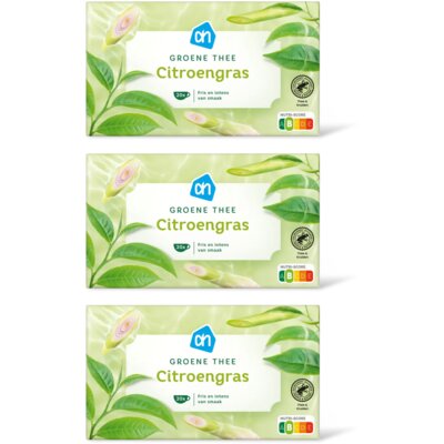pdp-image-AH Groene thee citroengras 3-pack