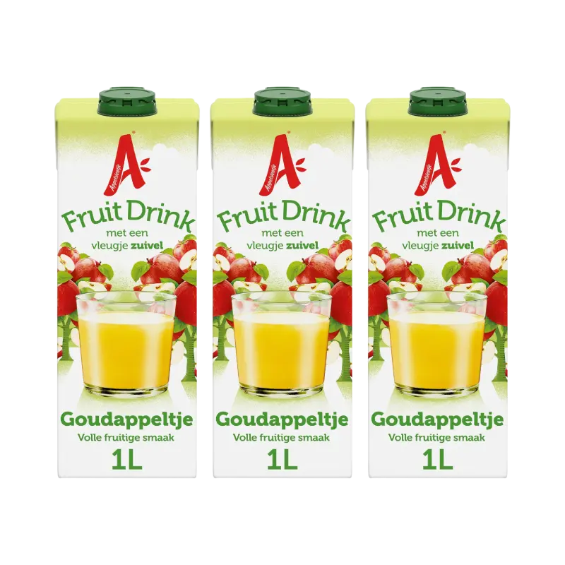 Appelsientje Fruitdrink goudappeltje 3-pack