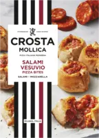 Crosta Mollica Pizza bites salami vesuvio