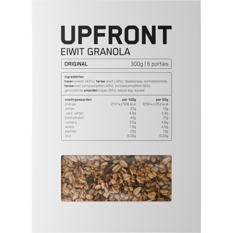Een afbeelding van Upfront Eiwit granola original