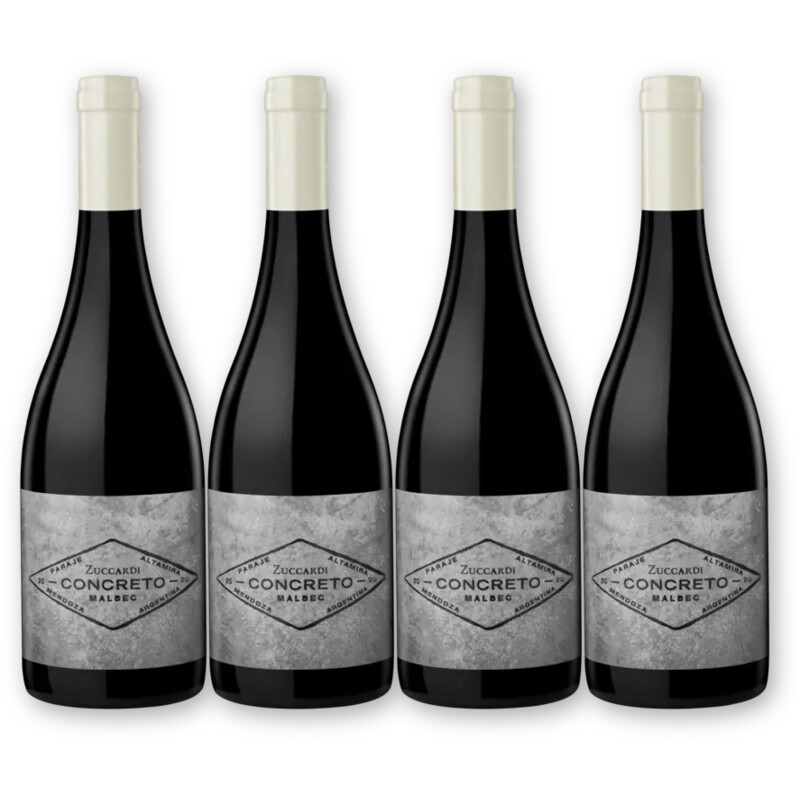 Zuccardi Zuccardi Concreto Malbec 4 flessen
