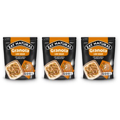 Eat Natural Granola Low Sugar 3-pack