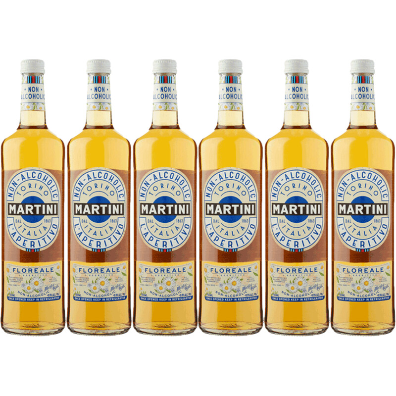Een afbeelding van Martini Floreale alcoholvrij 6 flessen