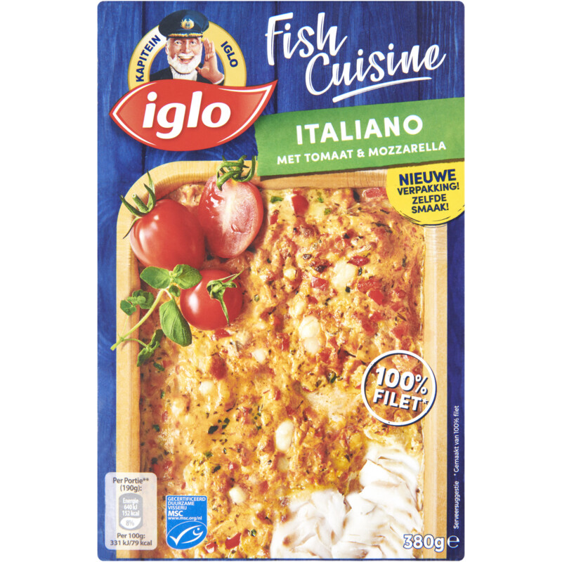 Een afbeelding van Iglo Fishcuisine Italiano