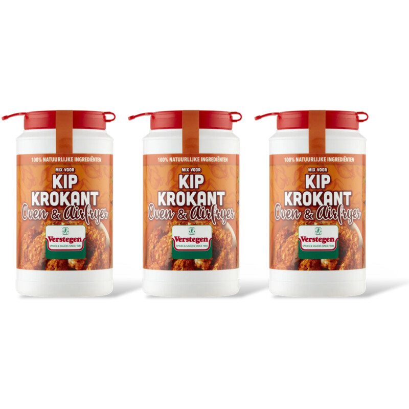 Verstegen Kruidenmix voor kip krokant 3-pack