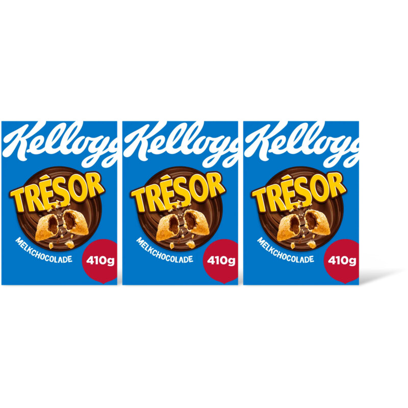 Kellogg's Tresor melk choco 3-pack