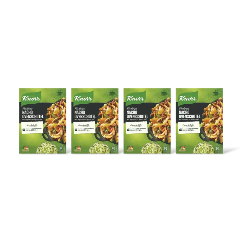 Knorr Foodtrips nacho ovenschotel 4-pack