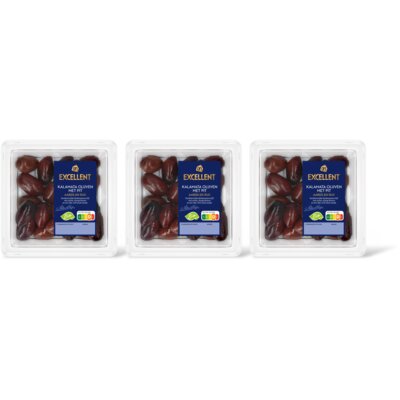pdp-image-AH Excellent Biologische kalamata olijven met pit 3pk