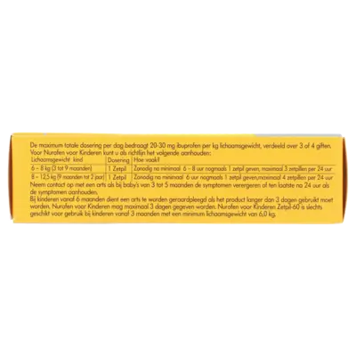 pdp-image-Nurofen Zetpillen voor kinderen 60mg