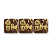 Magnum Mini double caramel 3-pack