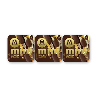 pdp-image-Magnum Mini double caramel 3-pack
