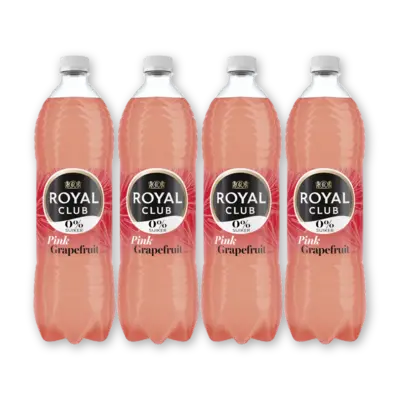 pdp-image-Royal Club Pink grapefruit 0% suiker 4-pack
