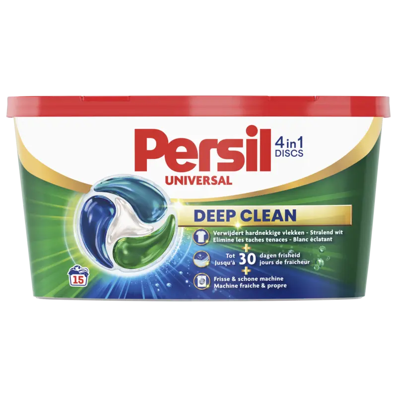 Deep clean wasmiddel capsules universal