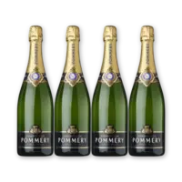 Pommery Champagne Noir 4 flessen