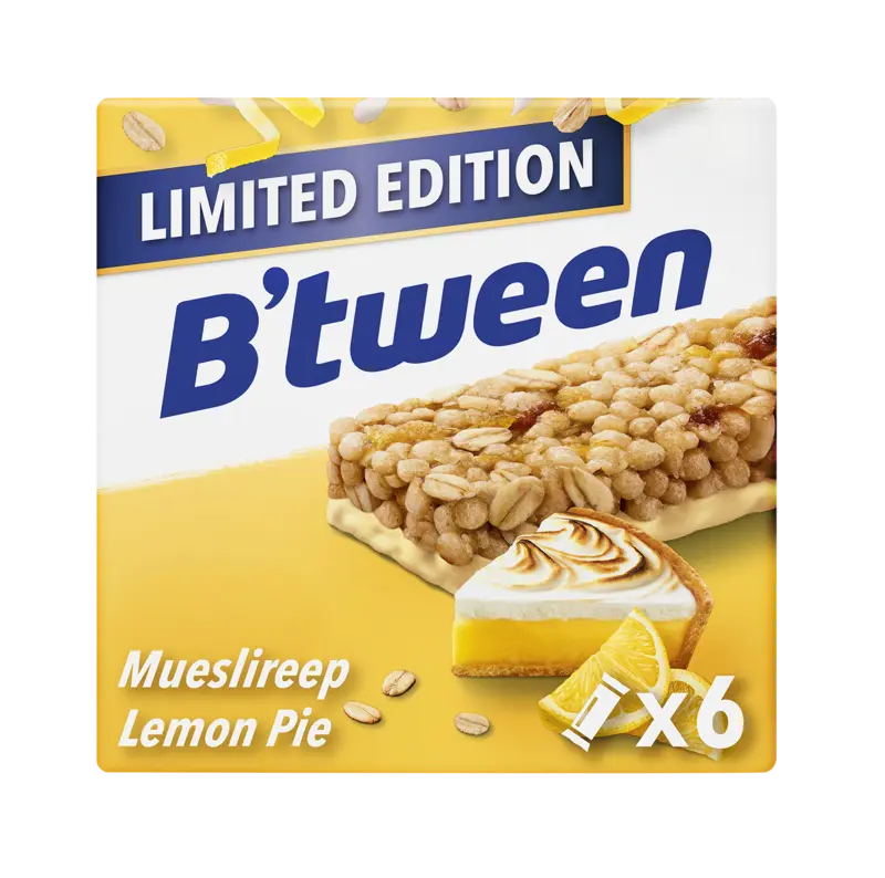 Hero B'tween mueslireep lemon pie