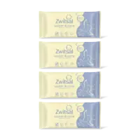 Zwitsal Water & care babydoekjes 4-pack