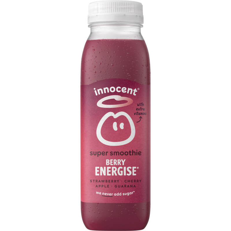 Een afbeelding van innocent Super smoothie berry energise