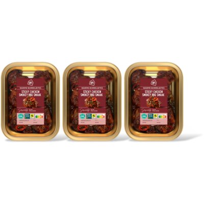 pdp-image-AH Sticky chicken smokey BBQ smaak 3-pack