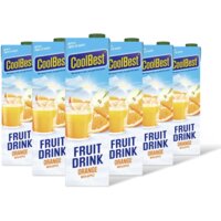CoolBest Fruit drink orange 6-pack