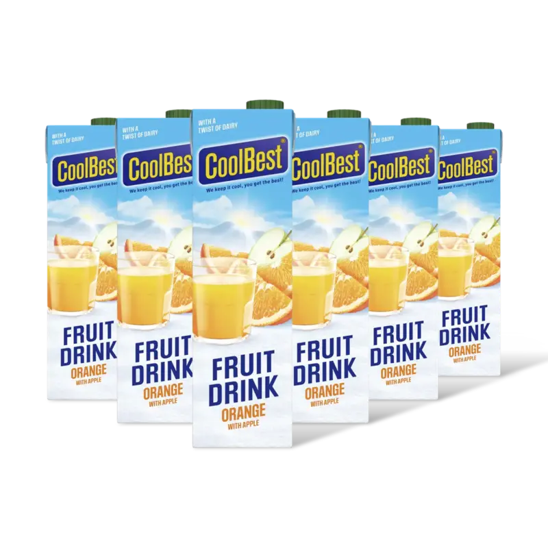 Fruit drink orange 6-pack