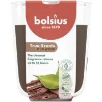 Bolsius True scents geurglas oud wood