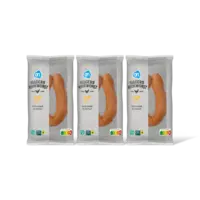 AH Slagersrookworst kip 3-pack