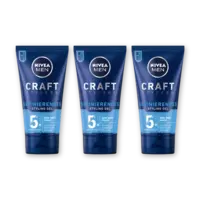 NIVEA Men craft styling matte gel 3-pack