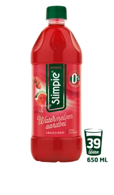 pdp-image-Slimpie Watermeloen aardbei siroop 0% suiker
