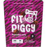 Een afbeelding van Fit Piggy Proteïne oats chocolate brownie