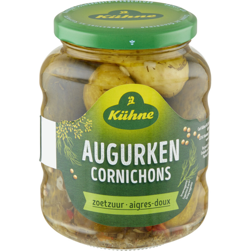 Een afbeelding van Kühne Augurken zoetzuur