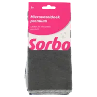 Sorbo Microvezeldoek premium 38x38cm 2st