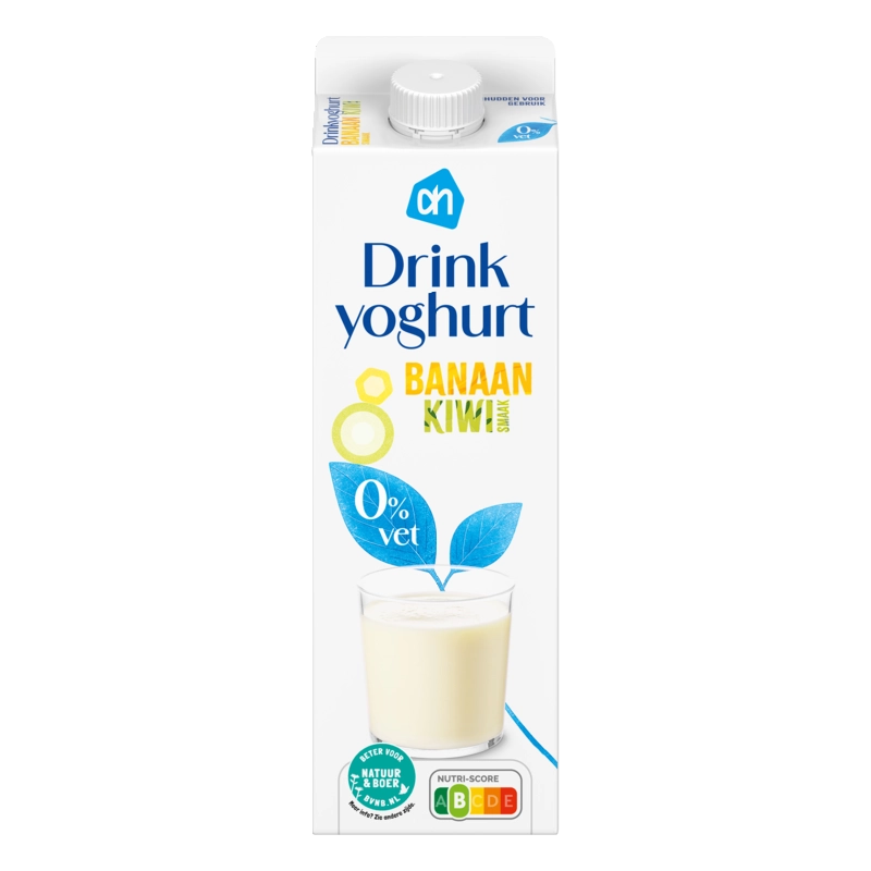 Drinkyoghurt banaan kiwismaak