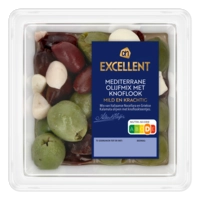 AH Excellent Mediterrane olijfmix met knoflook