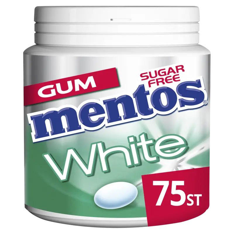 Mentos Gum White green mint
