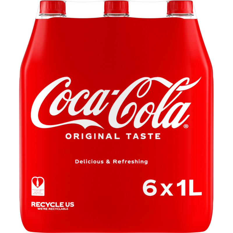 Een afbeelding van Coca-Cola Regular 6-pack bel