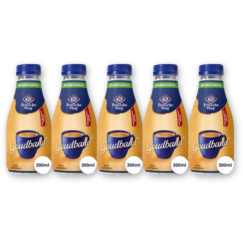 Friesche Vlag Goudband 5-pack