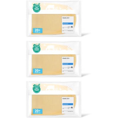 pdp-image-AH Kaas belegen 20+ plakken 3-pack