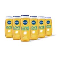 NIVEA Love sunshine douchegel 6-pack