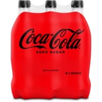 Een afbeelding van Coca-Cola Zero sugar 6-pack bel