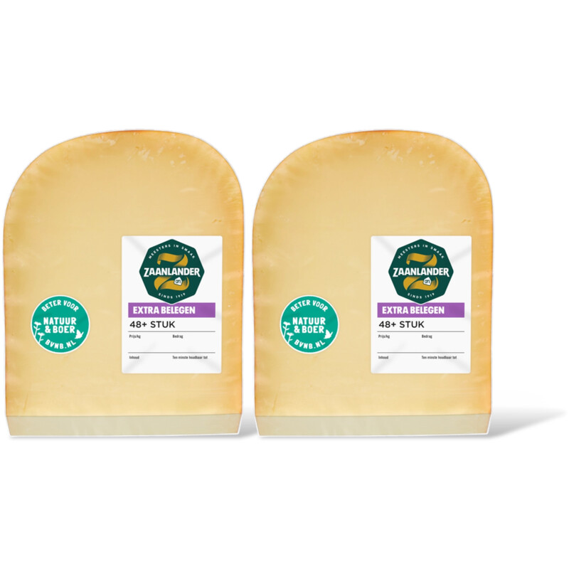 AH Zaanlander extra belegen 48+ stuk 2-pack
