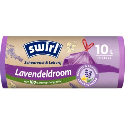 pdp-image-Swirl Vuilniszakken lavendeldroom 10 liter