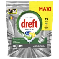 Dreft Platinum vaatwascapsules citroen