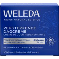 Een afbeelding van Weleda Blauwe gentiaan & edelweiss dagcreme