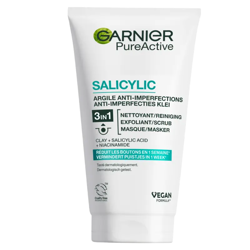 SkinActive Pure Active 3 in 1 met Klei Argile