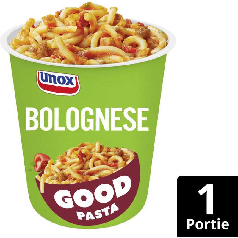 Een afbeelding van Unox Good pasta bolognese