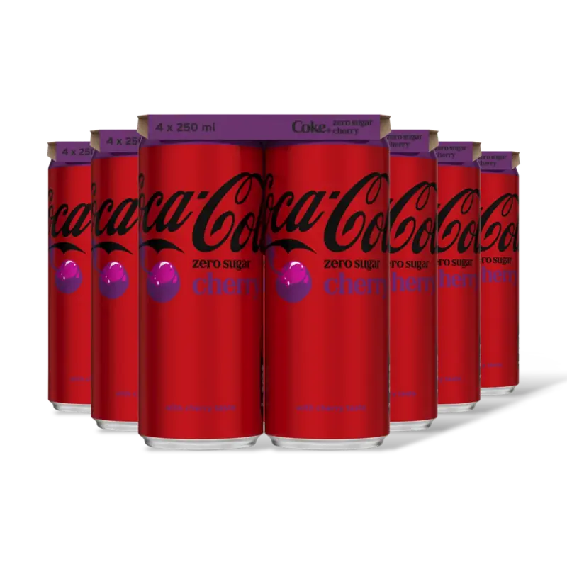 Coca-Cola Zero sugar cherry 24-pack