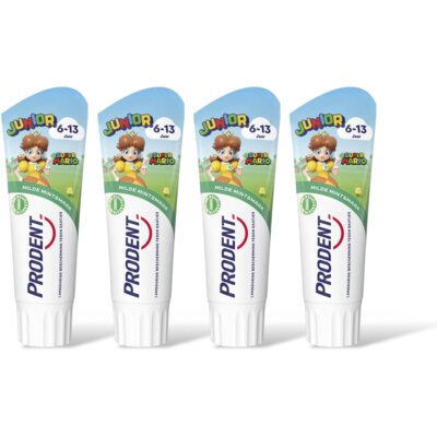 pdp-image-Prodent Tandpasta Mario junior 6-13 jaar 4-pack