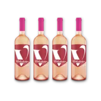De Verhulstjes Rose 4 flessen