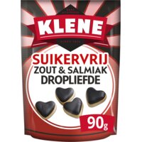 Een afbeelding van Klene Suikervrij zout & salmiak dropliefde